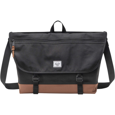 Logo trade promotional gift photo of: Herschel Cove recycled messenger bag 22.5L